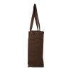 Sac shopping en coton Oeko-Tex® 180 g/m2 Malina brun | sans marquage