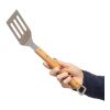 Spatule pour barbecue en acier inoxydable Saphira brun | sans marquage