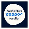Dopper Steel 800 ml argent/blanc | sans marquage | non disponible | non disponible