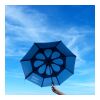 Parapluie tempête grand golf noir