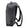 Sac à dos antivol en polyester 600D gris anthracite