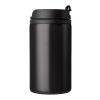 Mug isotherme en acier inoxydable noir