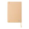 Carnet A5 en carton recyclé Gianni beige