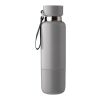 Gourde double paroi de 500 ml en acier inoxydable Lieselotte gris