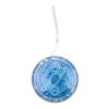 Yoyo lumineux en plastique translucide. rouge