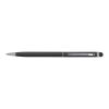 Stylo bille en métal avec stylet écran tactile blanc