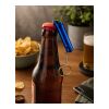 Porte-clés torche 3 LEDS bleu cobalt