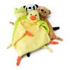 Doudou en polyester. marron