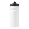 Gourde de sport en plastique recyclable - 500 ml blanc