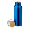 Bouteille isotherme en acier inoxydable bleu