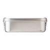 Lunch box en acier inoxydable Kasen argent