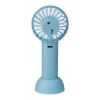 Ventilateur électrique portatif rechargeable en ABS Oren blanc