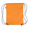 Sac à dos en polyester rPET 210D Calix orange