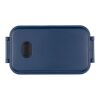 Lunch box en PP d’une capacité de 800 ml Ondine gris