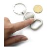 Porte-clés décapsuleur argent | sans marquage | non disponible | non disponible
