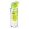 Bouteille infuseur fruits et couvercle à clapet - 700 ml vert lime | sans marquage | non disponible | non disponible