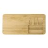 Set à fromage en bambou marron | sans marquage | non disponible | non disponible