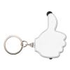 Porte-clés blanc | sans marquage | non disponible | non disponible