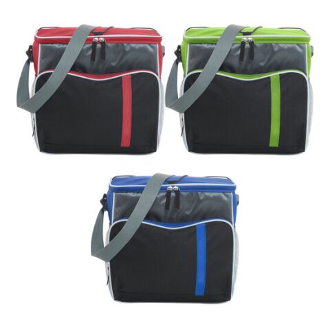 Sac isotherme zippé en polyester 600D. bleu cobalt | sans marquage | non disponible | non disponible