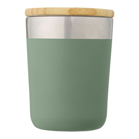 Mug Lagan de 300&nbsp;ml avec couvercle en bambou Standard | Vert | sans marquage | non disponible | non disponible