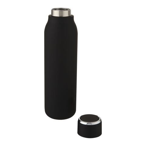 Bouteille isotherme Marka 600 ml avec couche de cuivre et avec boucle métallique Standard | noir | sans marquage | non disponible | non disponible