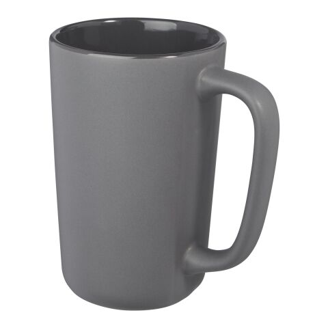 Mug Perk de 480 ml en céramique Standard | Gris | sans marquage | non disponible | non disponible