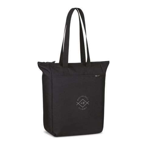 Sac tote avec fermeture à zip en rPET AWARE™ Renew noir | sans marquage | non disponible | non disponible | non disponible