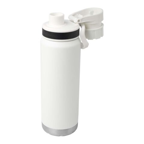 Bouteille avec isolation sous vide Fortis de 700 ml en cuivre et acier inoxydable recyclé certifié RCS Standard | Blanc | sans marquage | non disponible | non disponible