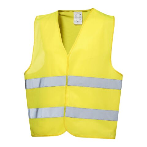 Gilet de sécurité professionnel dans pochette Standard | Jaune néon | sans marquage | non disponible | non disponible | non disponible