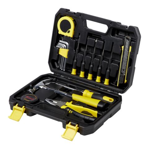 Boîte à outils de 16 pièces Sounion Standard | Noir | sans marquage | non disponible | non disponible | non disponible