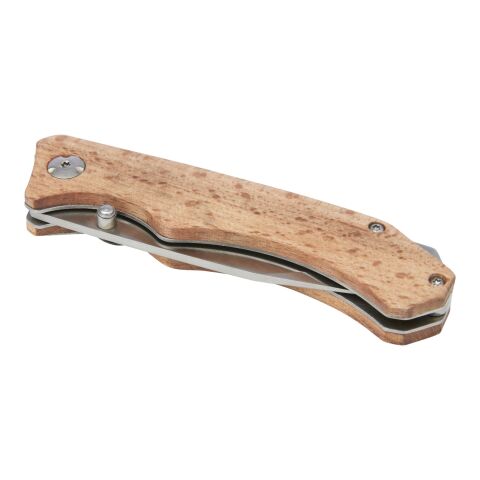 Couteau de poche en bois Dave avec clip de ceinture Standard | Bois | sans marquage | non disponible | non disponible