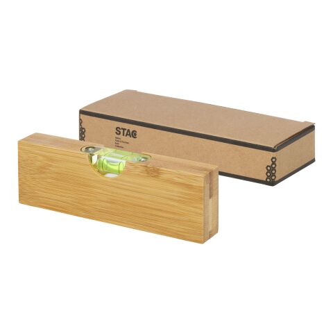Niveau à bulle Flush en bambou avec ouvre-bouteille Standard | Naturel | sans marquage | non disponible | non disponible