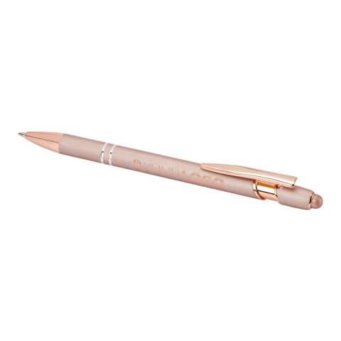 Stylo bille Nanna avec finition or rose Standard | Rose Poussiéreux | sans marquage | non disponible | non disponible