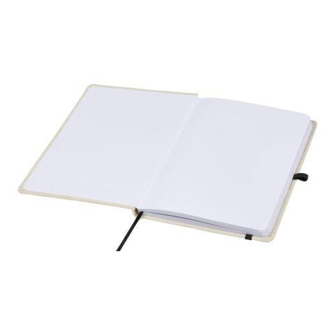 Carnet Tutico à couverture rigide en coton organique Standard | Naturel-Noir | sans marquage | non disponible | non disponible | non disponible
