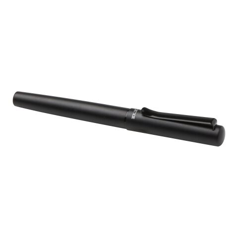 Stylo plume Lucetta en aluminium recyclé Standard | noir | sans marquage | non disponible | non disponible