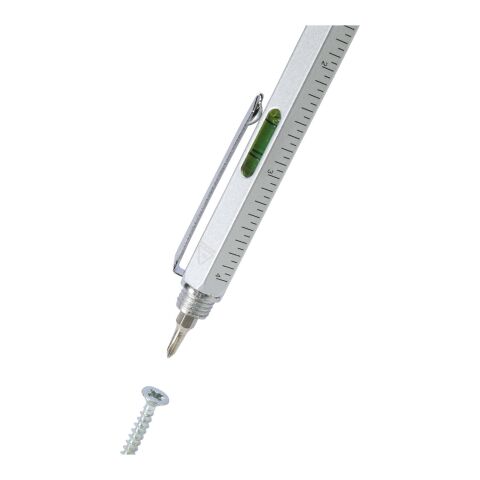 Stylo multifonction Dora en aluminium recyclé Standard | Argent | sans marquage | non disponible | non disponible