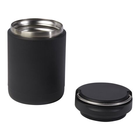 Bocal à déjeuner Doveron de 500&nbsp;ml en acier inoxydable recyclé Standard | noir | sans marquage | non disponible | non disponible