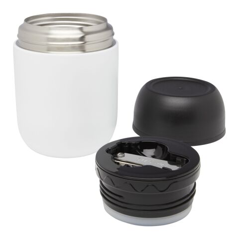 Lunch box à double paroi de 480 ml Supo Standard | Blanc | sans marquage | non disponible | non disponible