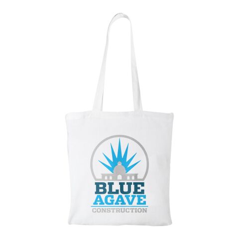 Sac Shopping coton Madras 140g/m² Standard | Blanc | sans marquage | non disponible | non disponible | non disponible