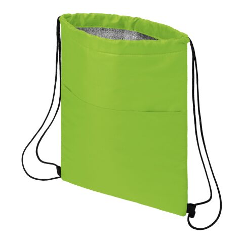 Sac isotherme Oriole avec cordon et capacité de 12&nbsp;canettes Citron vert