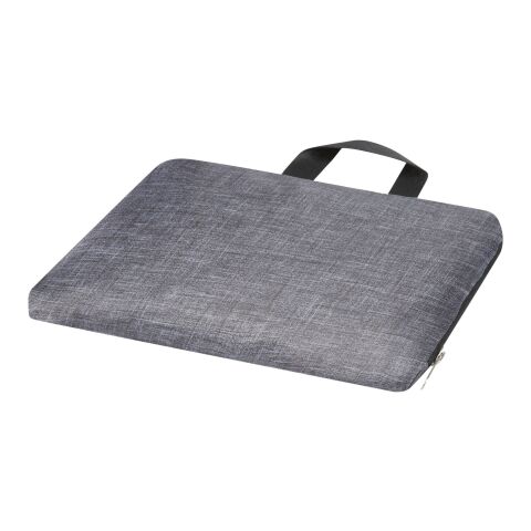 Sac pliable 7 L recyclé avec cordon de serrage Ash Standard | Gris-Noir | sans marquage | non disponible | non disponible | non disponible