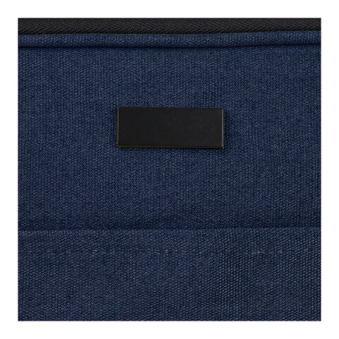 Housse pour ordinateur portable Joey de 2 L en toile recyclée GRS 14 pouces Standard | Deep blue | sans marquage | non disponible | non disponible | non disponible