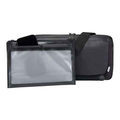 Sac bandoulière modulaire Roam recyclé certifié GRS Standard | Noir | sans marquage | non disponible | non disponible | non disponible
