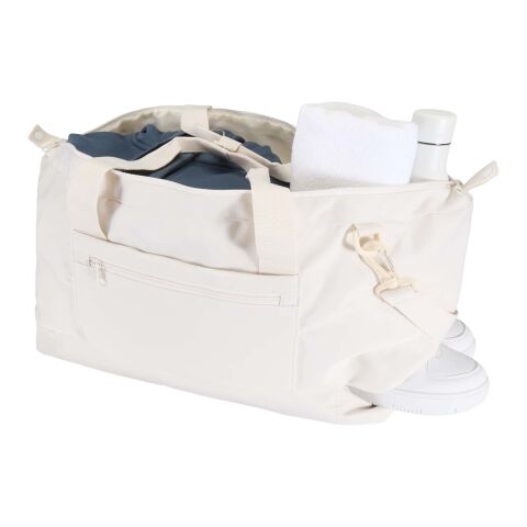 Sac de voyage Trip&nbsp;Aware™ de 42&nbsp;L en matériaux recyclés Standard | Blanc cassé | sans marquage | non disponible | non disponible | non disponible