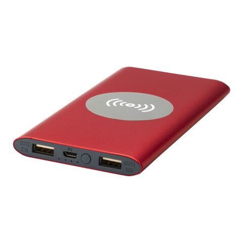 Batterie de secours sans fil Juice de 8 000 mAh Standard | Rouge | sans marquage | non disponible | non disponible