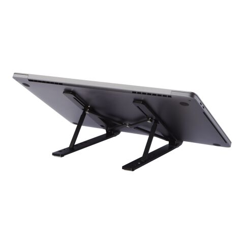 Support pliable pour ordinateur portable Rise Standard | Noir | sans marquage | non disponible | non disponible