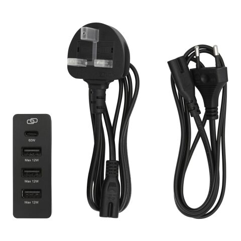 Batterie de secours PD ADAPT de 72 W en plastique recyclé Standard | noir | sans marquage | non disponible | non disponible
