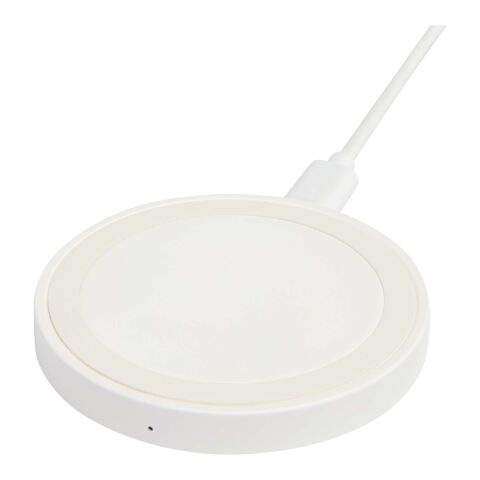 Tapis de charge sans fil Freal de 15 W en plastique recyclé Standard | blanc | sans marquage | non disponible | non disponible