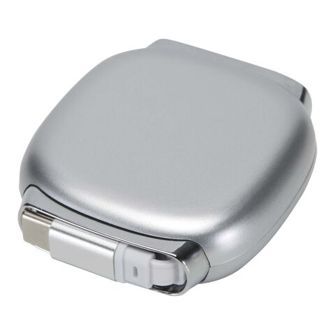 Câble de recharge PD CarPlay rétractable en plastique recyclé Alphard 100 W Argent