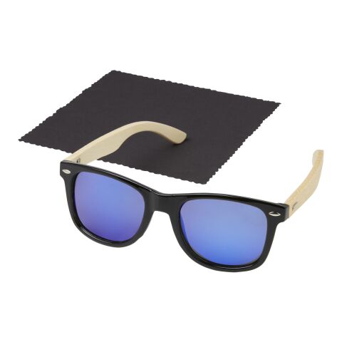 Lunettes de soleil polarisées miroir Taiyō en rPET/bambou dans coffret cadeau Standard | Bois | sans marquage | non disponible | non disponible